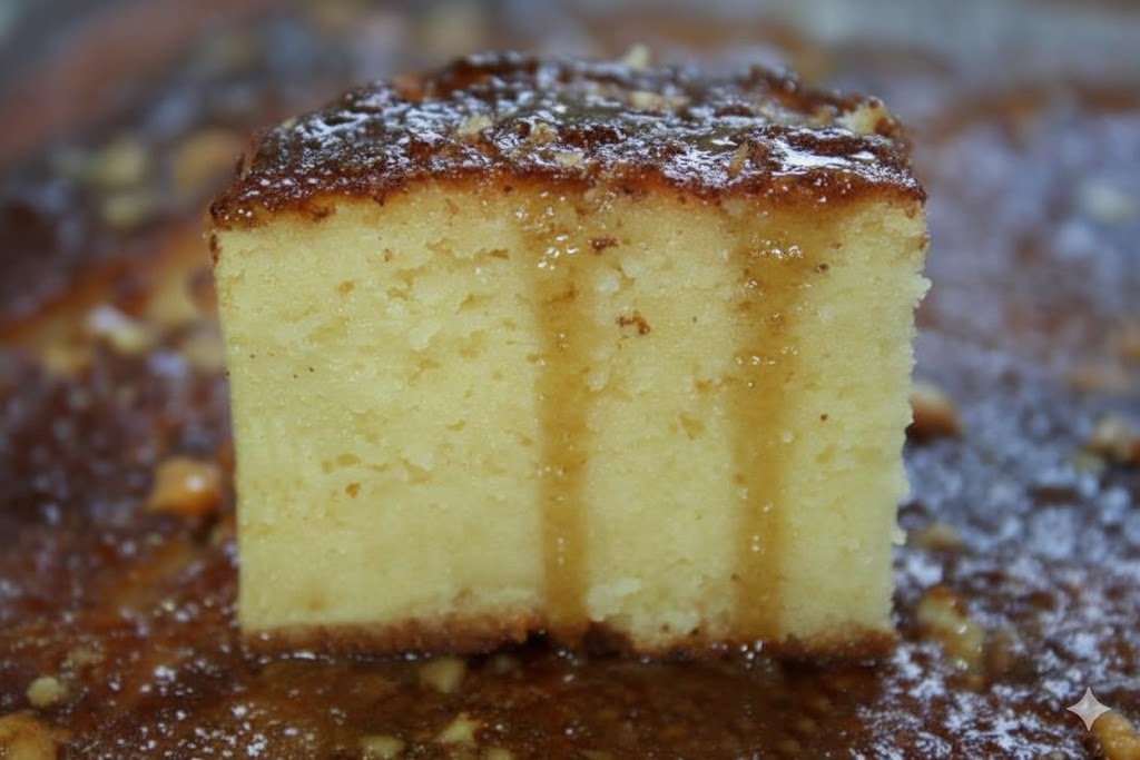 עוגת מייפל פרווה רכה ועסיסית