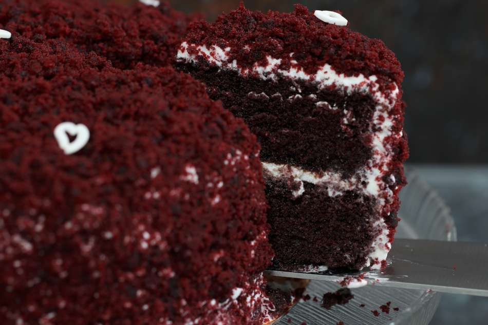 עוגת קטיפה אדומה / red velvet