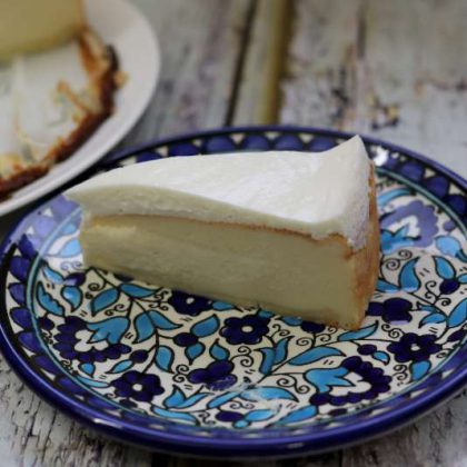 עוגת גבינת שמנת אפויה הכי קלה בעולם