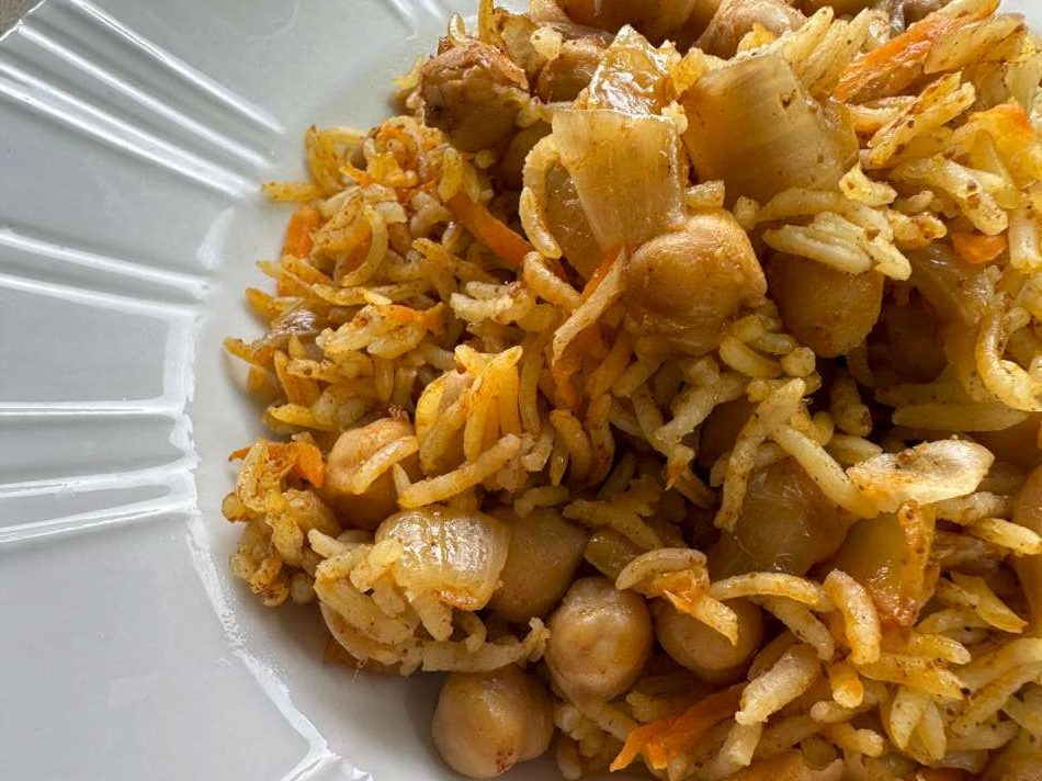 ביראני עם גרגירי חומוס